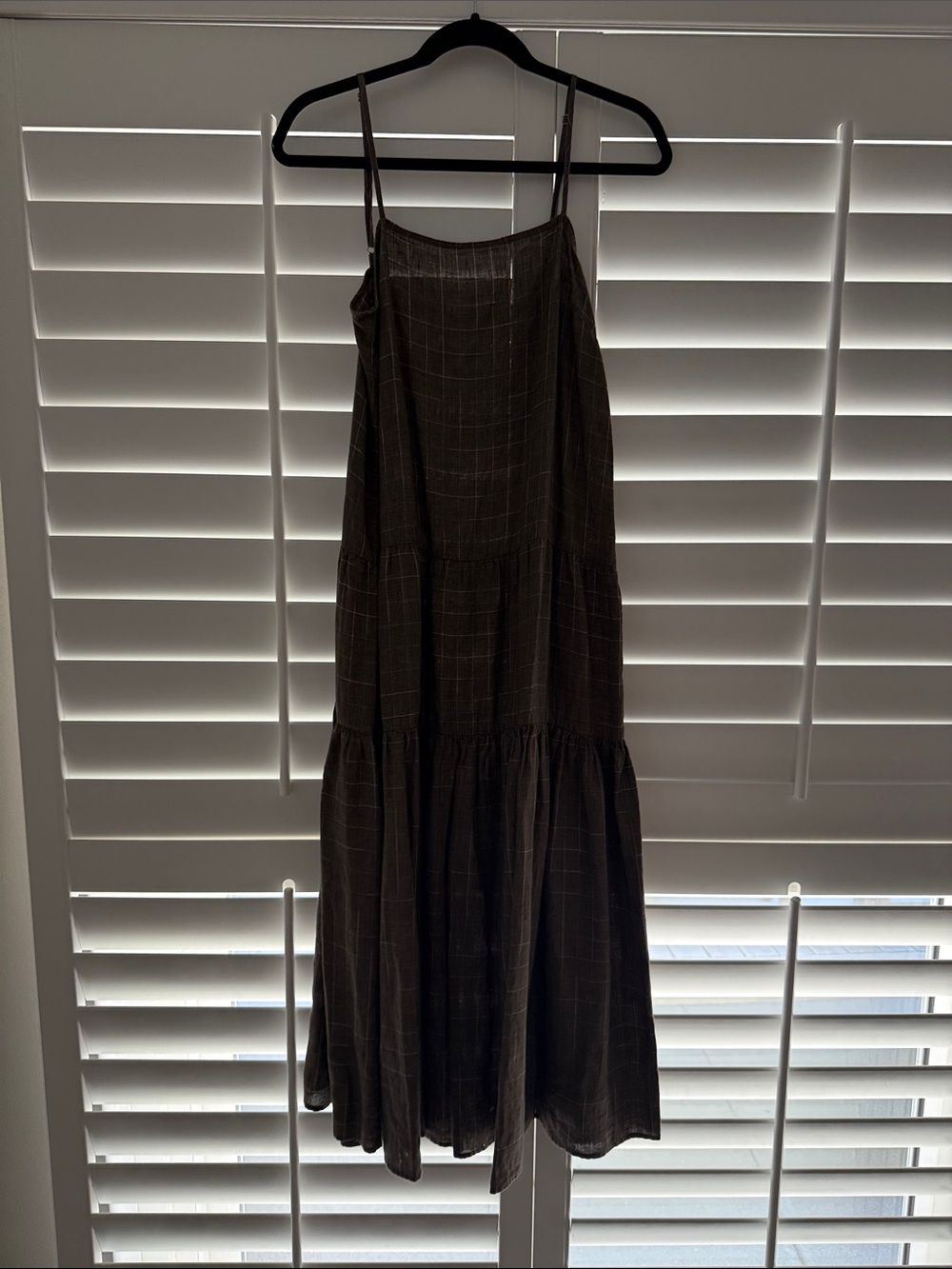 Wyeth by Jacey Duprie Vanessa Dress in Clover Grid. Size small.